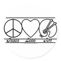Peace Love and Art