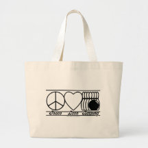 Peace Love and Bowling Bags