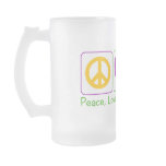 Peace, Love and Fat Tuesday mugs