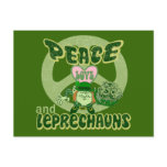 Peace Love and Leprechauns! postcards