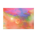 PEACE LOVE AND LIGHT...POSTER OR CANVAS STRETCHED CANVAS PRINTS
