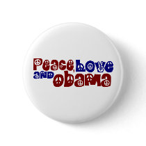 Peace Love And Obama