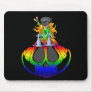 Peace, Love and Rock & Roll Mouse Pad