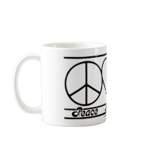 Peace Love and RockOn Coffee Mugs