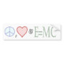 Peace, Love and Understanding
