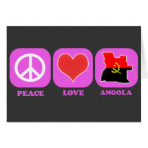 Peace Love Angola Cards