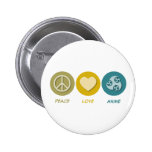 Peace Love Anime Pins