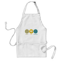Peace Love Anthropology Apron