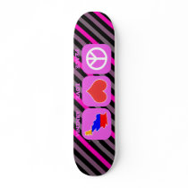 Peace Love Armenia Custom Skateboard