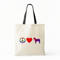 Peace Love Australian Shepherds Bag