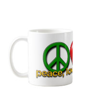 Peace Love Awareness Mug