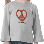 Peace. Love. Bacon. Tshirt