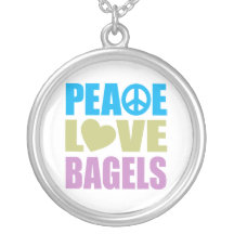 Peace Love Bagels Custom Jewelry