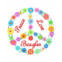 Peace Love Beagles t-shirts