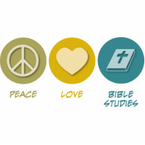 Peace Love Bible Studies Photo Cutout