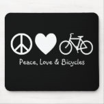 Peace, Love & Bicycles usepad