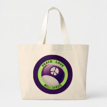 PEACE LOVE BILLIARDS BAG