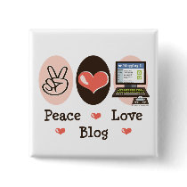 Peace Love Blog Button