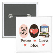 Peace Love Blog Button