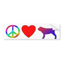 Peace Love Bloodhounds