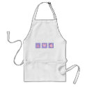 Peace Love Books aprons