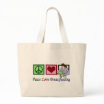 Peace Love Breastfeeding bags