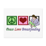 Peace Love Breastfeeding postcards