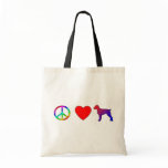 Peace Love Brittany Spaniels bags