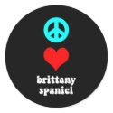 Peace love Brittany stickers