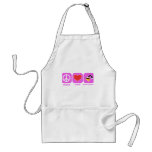 Peace Love Brunei Darussalam Apron