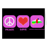 Peace Love Central African Republic cards