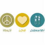 Peace Love Chemistry Acrylic Cut Out