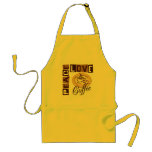 PEACE LOVE COFFEE aprons