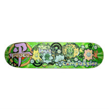 Peace-Love-Compassion-Kanji - Skateboards