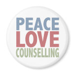 Peace Love Counselling magnets