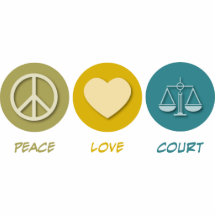 Peace Love Court Photo Sculpture