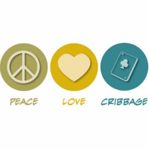 Peace Love Cribbage Acrylic Cut Outs