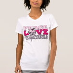 Peace, Love & Cupcakes! Tee Shirts