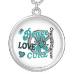 Peace Love Cure 2 Ovarian Cancer Jewelry