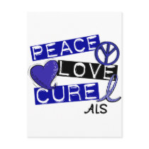 PEACE LOVE CURE ALS