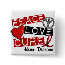 PEACE LOVE CURE HEART DISEASE
