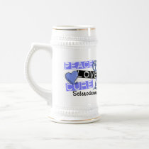 Peace Love Cure Scleroderma Coffee Mug