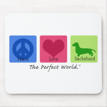 Peace Love Dachshund