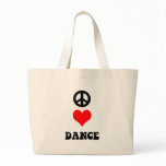 Peace Love Dance bags