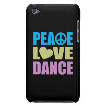 Peace Love Dance iPod Case-Mate Cases