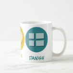 Peace Love Danish Coffee Mug