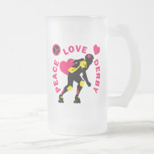 Peace Love Derby Coffee Mug