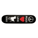 Peace Love Dogs Skate Deck