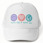 Peace, Love & Earth (Earth Day) Hat
