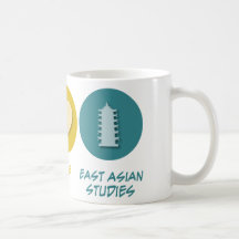 Peace Love East Asian Studies Mugs